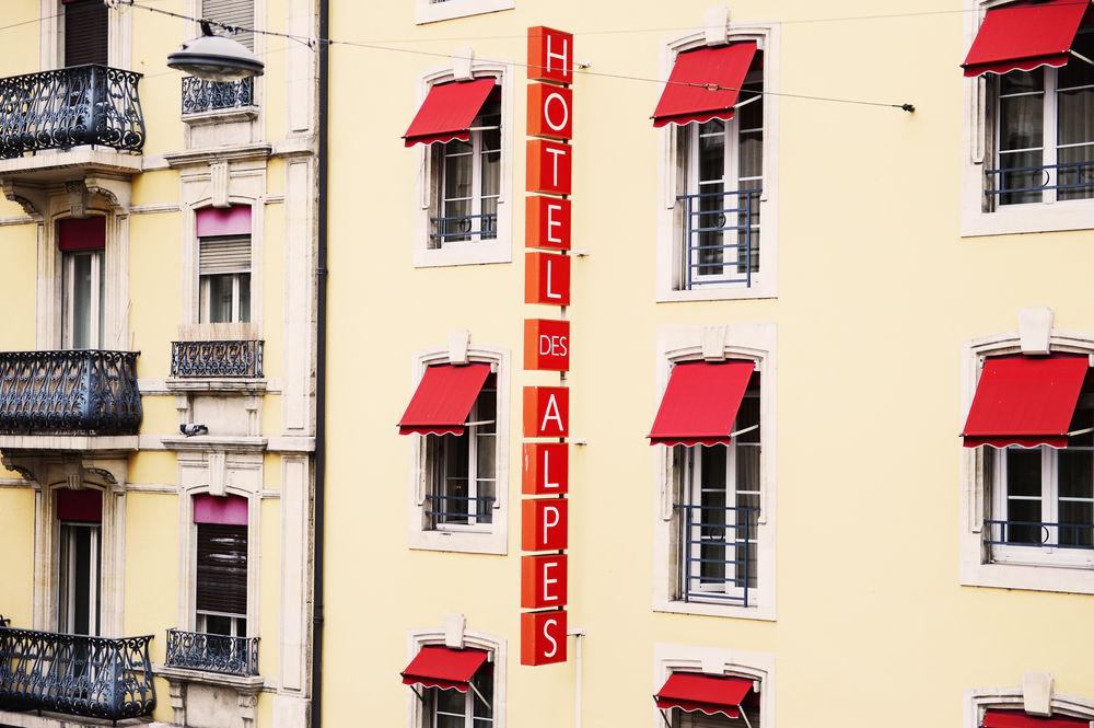 Hotel Des Alpes Genève Eksteriør billede
